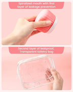 4 Pack Travel Size Silicone Jars, TSA Approved, Leak Proof, Bright Colors - Image 9