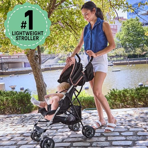 3D Mini Convenience Stroller (Dusty Rose Pink)