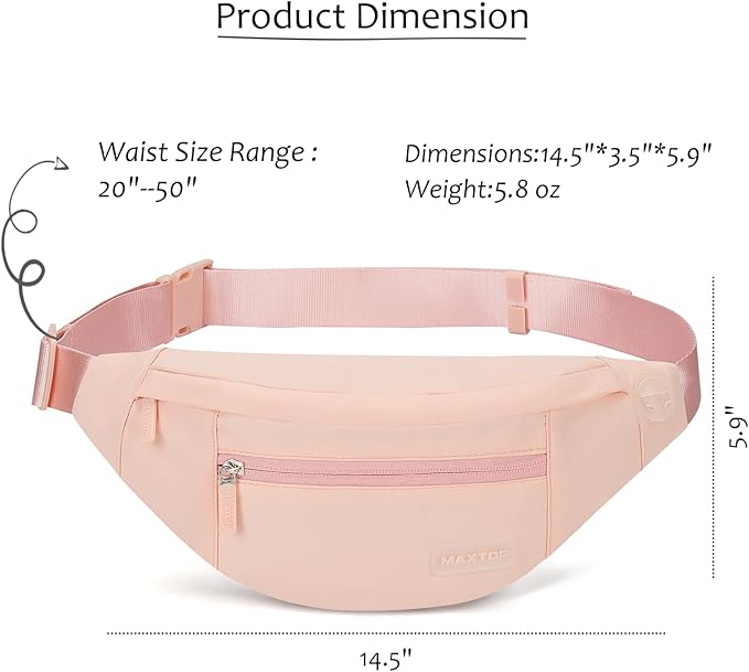 MAXTOP Large Crossbody Fanny Pack - Image 4