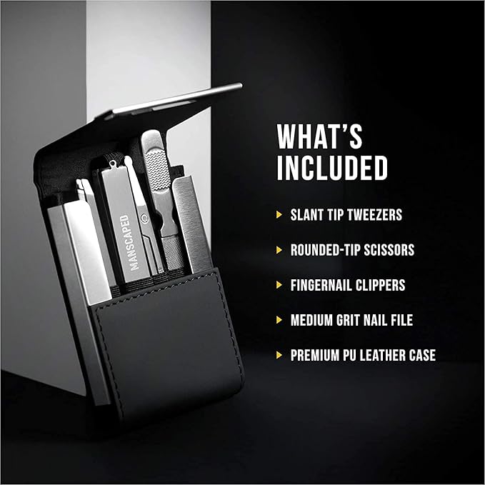 MANSCAPED® Shears 2.0 Tempered Stainless Steel Men's Nail Kit, Fingernail - Image 7