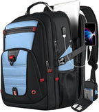 Z-MGKISS Big Backpack for Travel, 52L Large Anti-Theft Computer Backpack for - Image 2