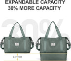 Travel Duffel Bag, Sports Tote Gym Bag, Shoulder Weekender Overnight Bag - Image 5