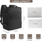 Travel Laptop Backpack with USB Charging Port Business Anti Theft Water - Image 6