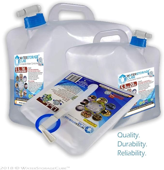 WaterStorageCube BPA Free Collapsible Water Container - Image 8