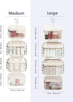 Narwey Hanging Toiletry Bag for Women Travel Makeup Bag Organizer Toiletries - Image 6