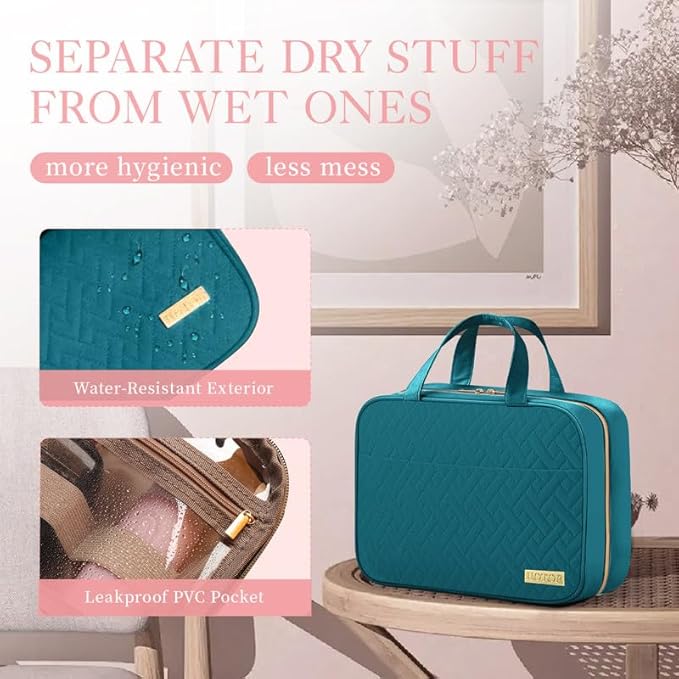 HOTOR Travel Toiletry Bag w/Hanging Hook - Image 5