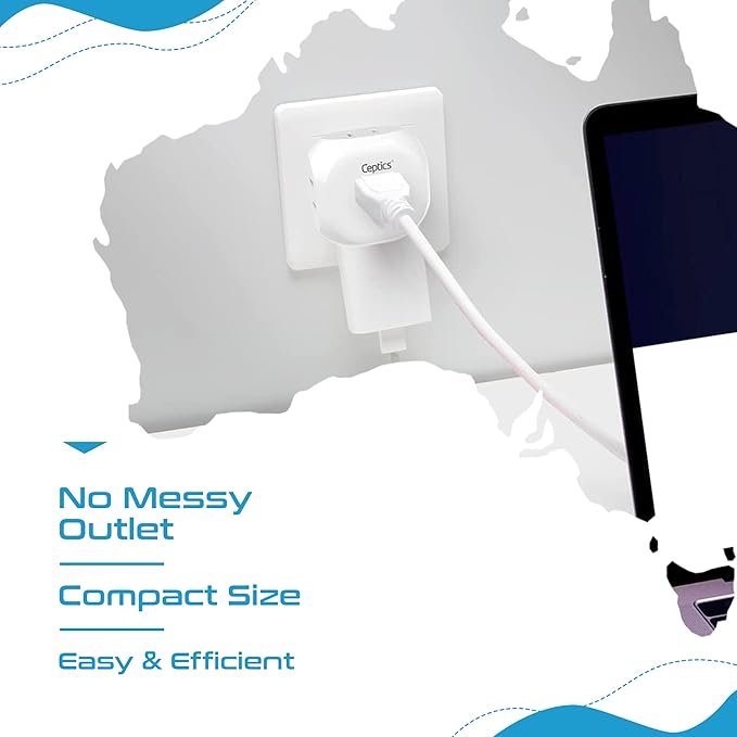 Ceptics Australia, New Zealand, China Travel Plug Adapter by - Image 7