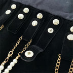 Velvet Travel Jewelry Case Roll Bag Organizer - Image 6