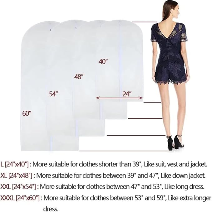 Garment Bag, Dust-Free Clothes Storage - Image 2