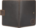 Polare Luxury RFID Blocking Leather Passport Holder Travel Wallet - Image 9