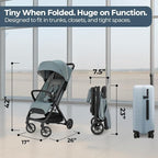 Inglesina Quid³ Stroller, Galaxy Gray - Image 7