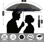 LLanxiry Compact Travel Umbrella, Mini Windproof Umbrellas - Image 4