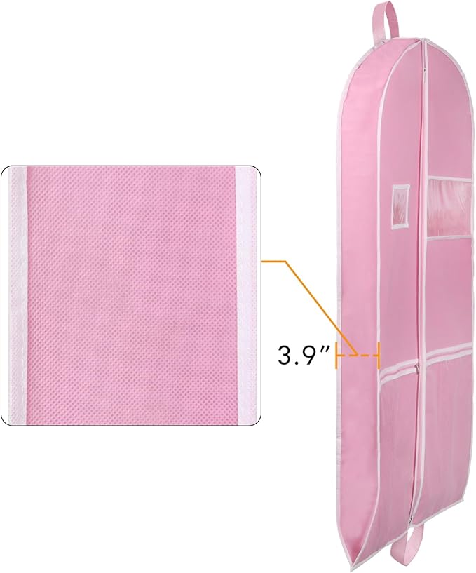 Zilink 43" Garment Bags for Travel for Women Carry on Suit Bags for Travel and - Image 5