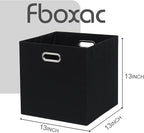 Collapsible Organization Basket Fabric Foldable Box - Image 2
