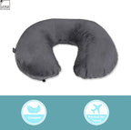 Lewis N. Clark Compact Portable Adjustable and Inflatable Cervical Neck Pillow - Image 6