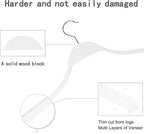 TOPIA HANGER Slim Wooden Hangers - Image 5