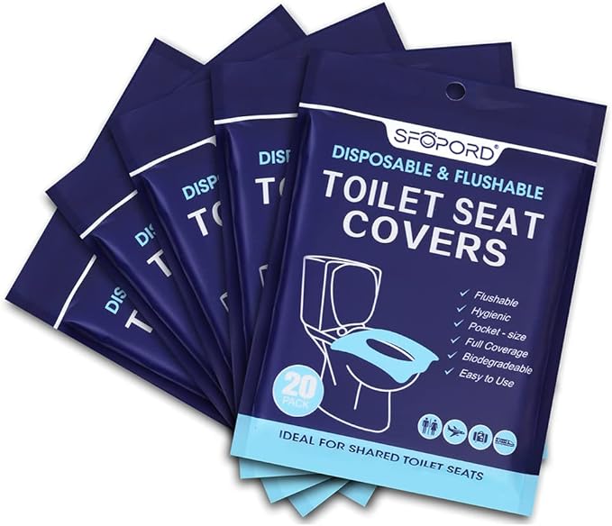 XL 100PCS Toilet Seat Covers Disposable by SFOPORDDIRECT