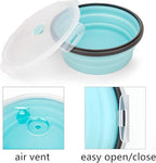 CARTINTS 1200ml Large Collapsible Meal Prep Containers, Reusable Silicone Food - Image 5