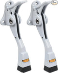 2 Packs Heavy Duty Kickdown Door Stopper, One Touch Adjustable Kickdown Door by ENYZTBI