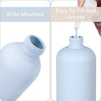 ASEVAT 8.8oz 4pack Refillable Travel Shampoo and Conditioner Bottles, Travel - Image 6