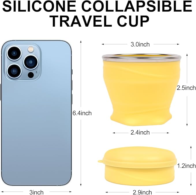 Collapsible Water Cup 6oz/180ml - Image 3