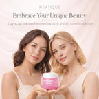 Sodium DNA PDRN Pink Collagen Capsule Cream, Firming & Hydrating Face Moisturizer with 6% Niacinamide for Plump, Smooth, Dewy-Looking Skin, Lightweight Moisturizing Cream, 2.13 oz