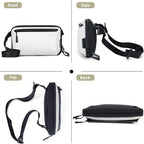 Electronics Organizer Tech Travel Pouch – Waterproof Nylon Diamond Quilted & - Image 5