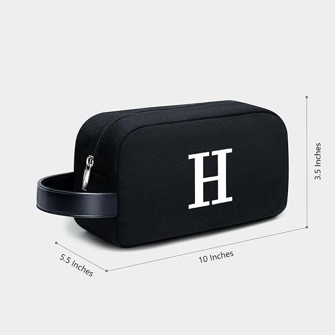 TOPDesign Personalized Initial Canvas Tote Bag, - Image 3