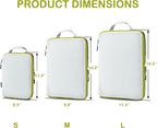 Cipway Mesh Compression Packing Cubes, Ultralight See Through Luggage Organizer - Image 5