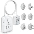 VINTAR Universal Travel Adapter Kit, 3ft Detachable Extension Cord by VINTAR