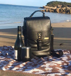 Leather Wine Bag & Wine Tumblers Set. Wine Gifts - Image 8