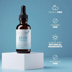 Eva Naturals Skin Firming Serum with Hyaluronic Acid, Vitamin C, and Niacinamide for Face - 2 Pack
