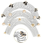 Beaupretty Hair Finishing Fixer Comb Lightweight U Shape Invisible Hair Insert Comb for Women Girls Secure Hold Styling Tool for Updo and Flyaway Control