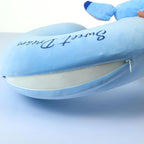 MINISO Disney Stitch Travel Pillow 100% Pure Memory Foam Neck Pillow, Airplane - Image 3