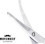 Tweezerman Pet Grooming Scissors, Stainless Steel Rounded Tip Trimming Shears for Dogs and Cats