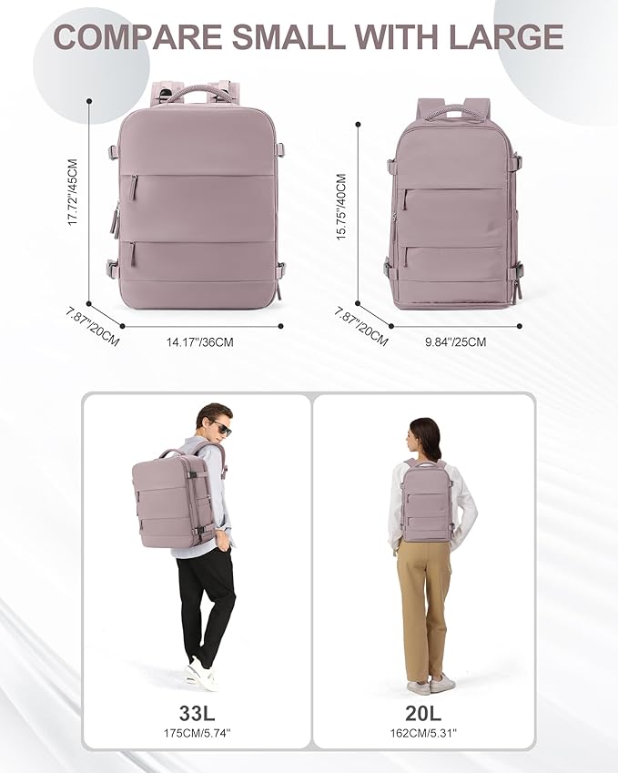 coowoz Travel Backpack Carry On - Image 6