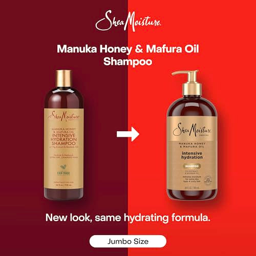 Manuka Honey & Mafura Oil Shampoo Intensive Hydration 24oz (Manuka Honey & Mafura / 24 Fl Oz (Pack of 1))