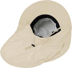 Sun Hat for Men Women with Neck Flap, UPF 50+ UV Protective Hiking Fishing Hats - Image 6