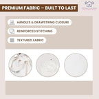 LFH Home Cotton Canvas Extra Large Laundry Bag - Image 7