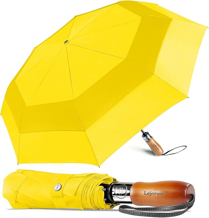 Lejorain Large Folding Golf Umbrella by Lejorain