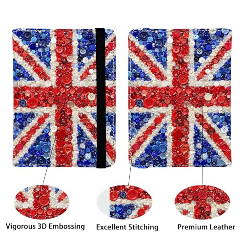 England Flag Passport Holders Leather Passport Wallet for Travel Essentials (England Flag / One Size)