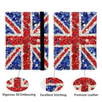 England Flag Passport Holders Leather Passport Wallet for Travel Essentials (England Flag / One Size)