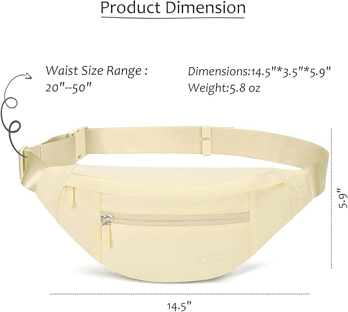 MAXTOP Large Crossbody Fanny Pack - Image 2