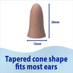 ThereCare Soft Foam Earplugs | 30 dB Noise Reduction | Slim-Fit | 50 Pairs Per - Image 8