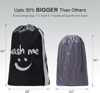 HOMEST 2 Pack XL Wash Me Travel Laundry Bag - Image 3