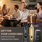 KEMEI Hair Clippers for Men Professional, Barber Clippers and Trimmers Set, Foil Shaver for Men,Cordless Hair Clippers and Barber Kit, Hair Cutting Kit, KM-2293Gold, KM-PG2290D, KM-T95