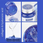 Farmstay Collagen and Hyaluronic Acid All-in-One Ampoule - Face Serum Reduces Fine Lines and Wrinkles - Serum for Face with Marine Collagen - 8.45 oz