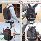 ZINMARK Slim Expandable 15 15.6 16 Inch Laptop Backpack Anti Theft Travel - Image 3