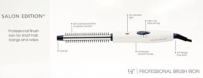 Helen of Troy 1/2" Brush Iron