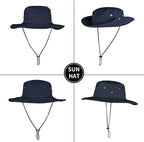 Sun Hats for Men Women Boonie Hat Foldable Fishing Hat UPF 50+ Bucket Hat for - Image 5